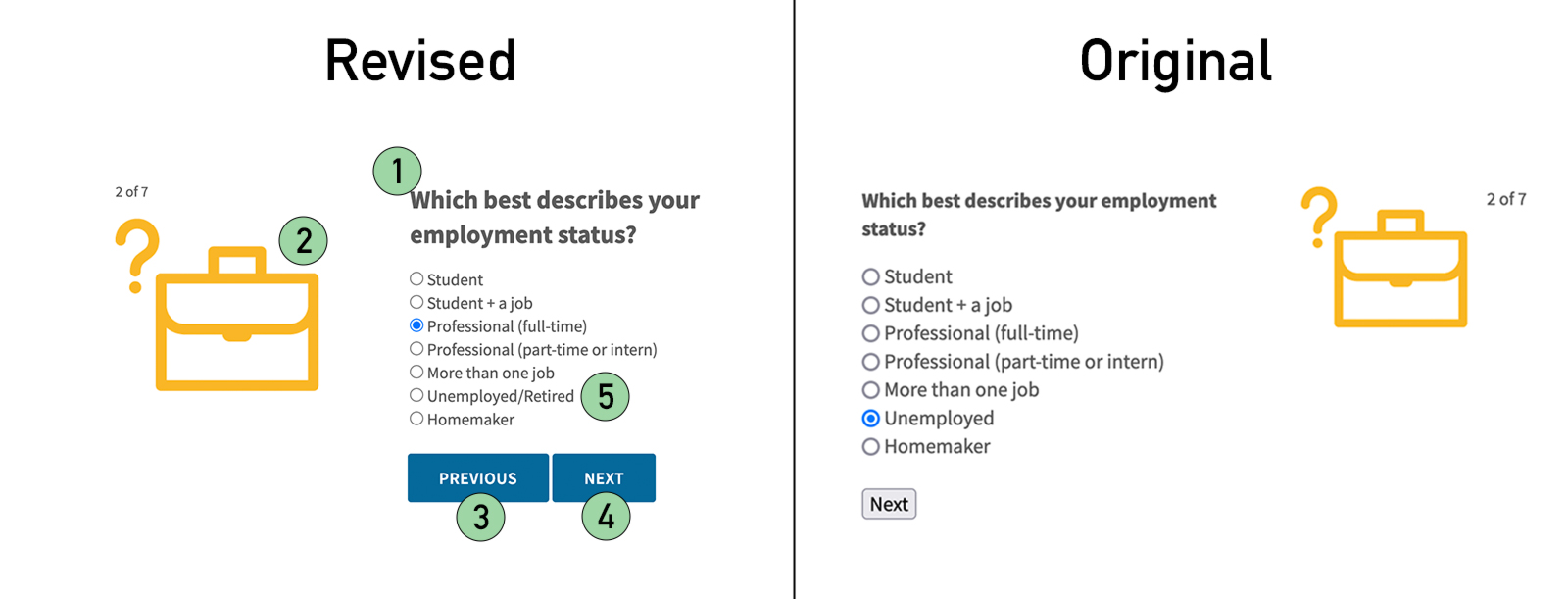 Enhancements to the quiz