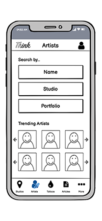 Mid-Fidelity Wireframe